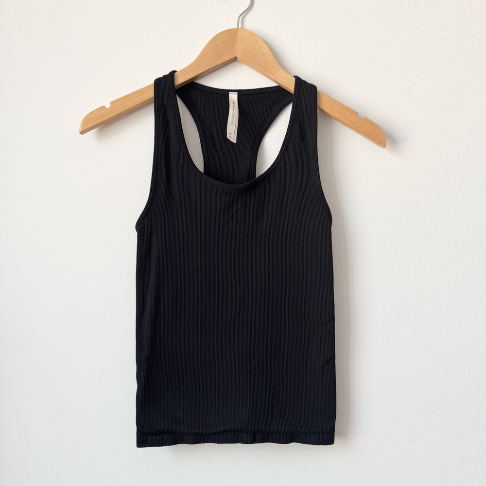 Aritzia Black Racerback Tank Top